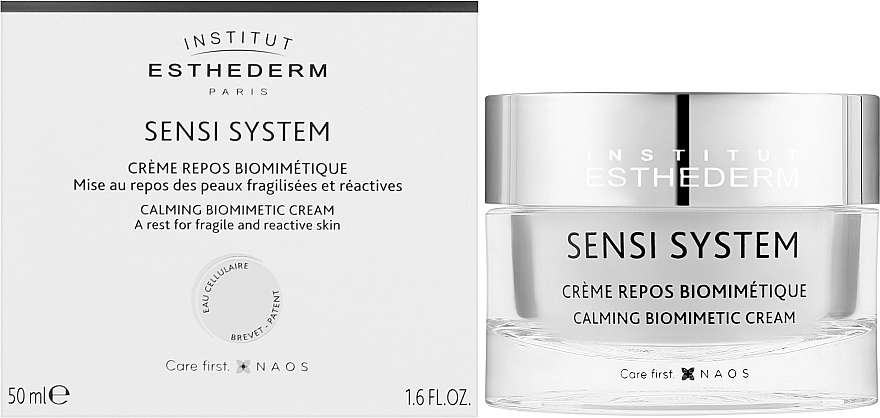 Institut Esthederm Заспокійливий біоміметичний крем для обличчя Sensi System Calming Biomimetic Cream - фото N2