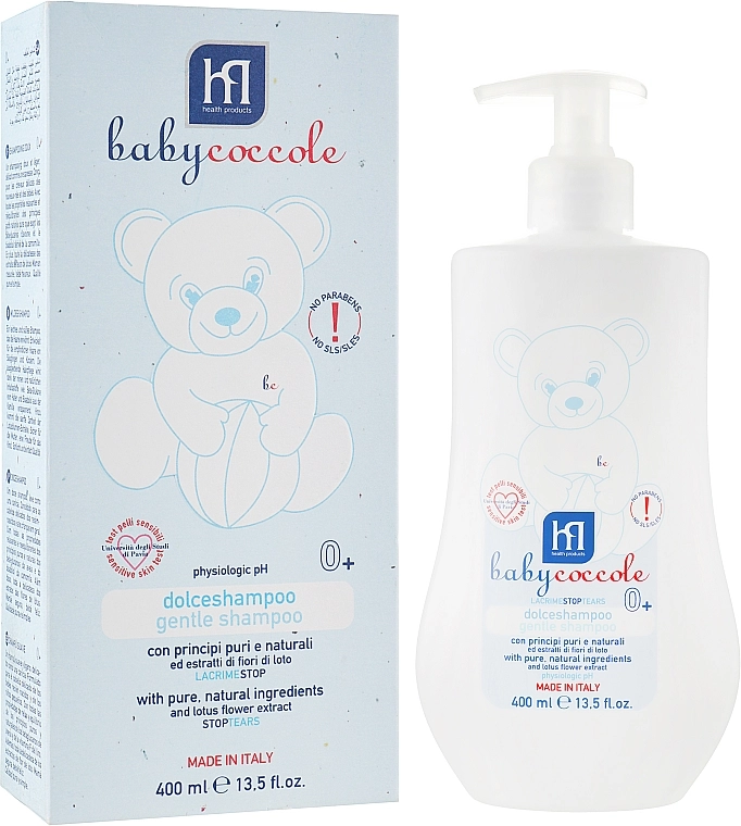 Babycoccole Ніжний шампунь для дітей Gentle Shampoo - фото N4