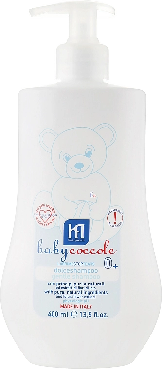 Babycoccole Нежный шампунь для детей Gentle Shampoo - фото N5