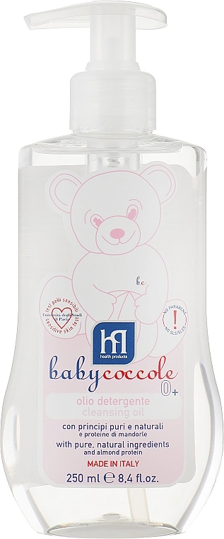 Babycoccole Очищающее масло для нежного ухода за кожей младенцев - фото N2