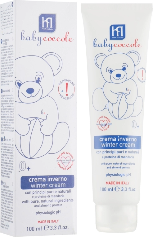 Babycoccole Зимовий захисний крем для ніжного догляду за шкірою - фото N1