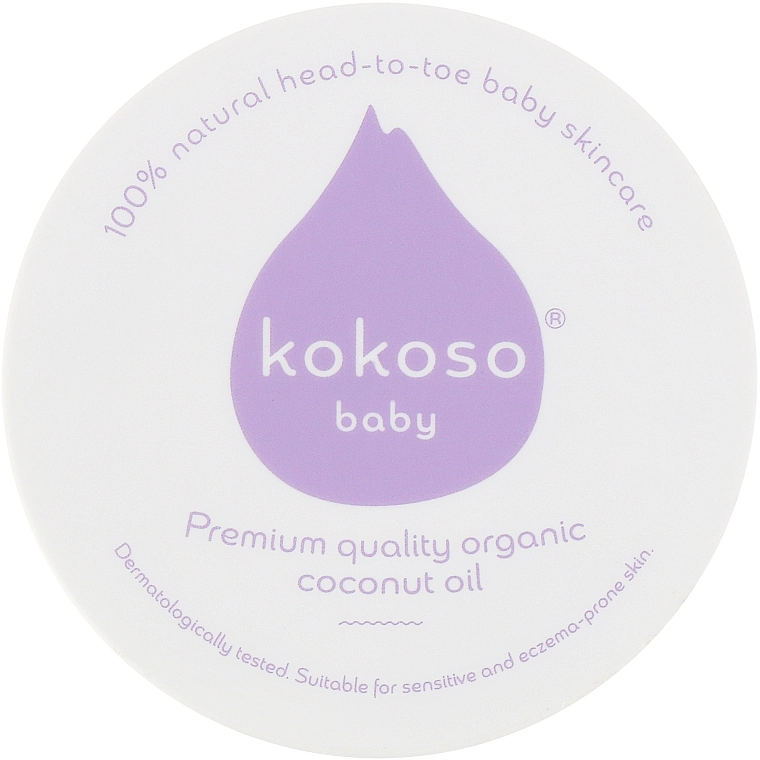 Kokoso Baby Дитяче кокосове масло Skincare Coconut Oil - фото N1