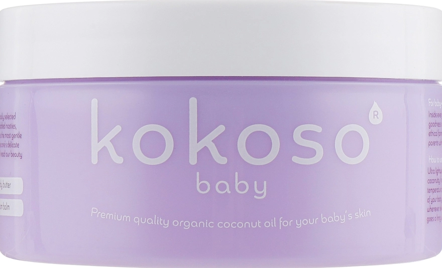 Kokoso Baby Детское кокосовое масло Skincare Coconut Oil - фото N4