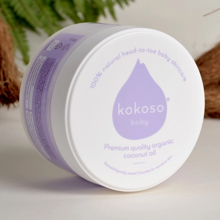 Kokoso Baby Детское кокосовое масло Skincare Coconut Oil - фото N11