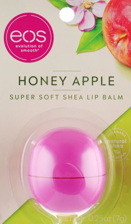 Eos Бальзам для губ "Медове яблуко" Visibly Soft Lip Balm Honey Apple - фото N1