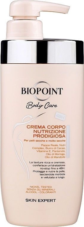 Biopoint Крем для сухой кожи тела Body Care Divine Crema Corpo - фото N2