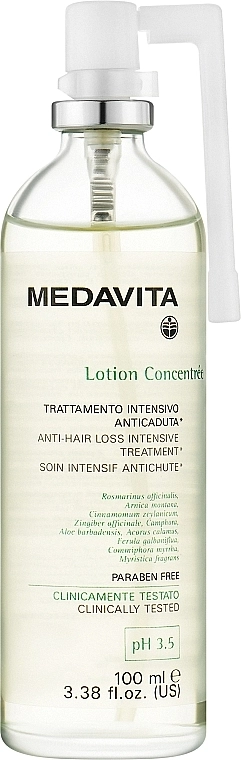 Medavita Спрей проти випадання волосся Lotion Concentree Anti-Hair Loss Spray - фото N1