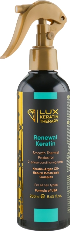 Lux Keratin Therapy Двуфазный спрей-термозащита для волос Renewal Keratin - фото N1