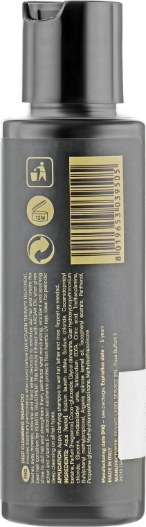 Lux Keratin Therapy Шампунь с аргановым маслом и витамином Е Renewal Keratin - фото N2