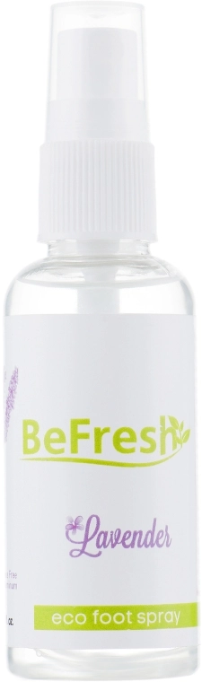 BeFresh Дезодорант-спрей для стоп, з екстрактом лаванди Organic Deodorant Spray - фото N1