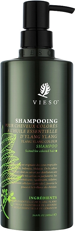 Vieso Шампунь для фарбованого волосся з іланг-ілангом Ylang Ylang Essence Color Shampoo - фото N1