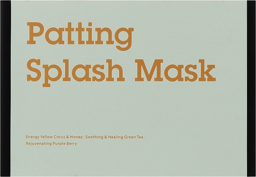 Blithe Набор Patting Splash Mask Deluxe Set (mask/3x70ml) - фото N1