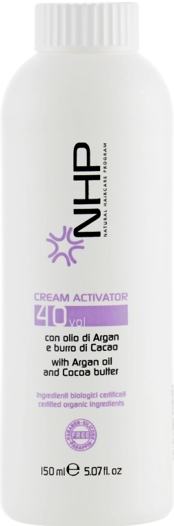 NHP Крем-активатор фарби 12% Cream Activator 40 vol - фото N1