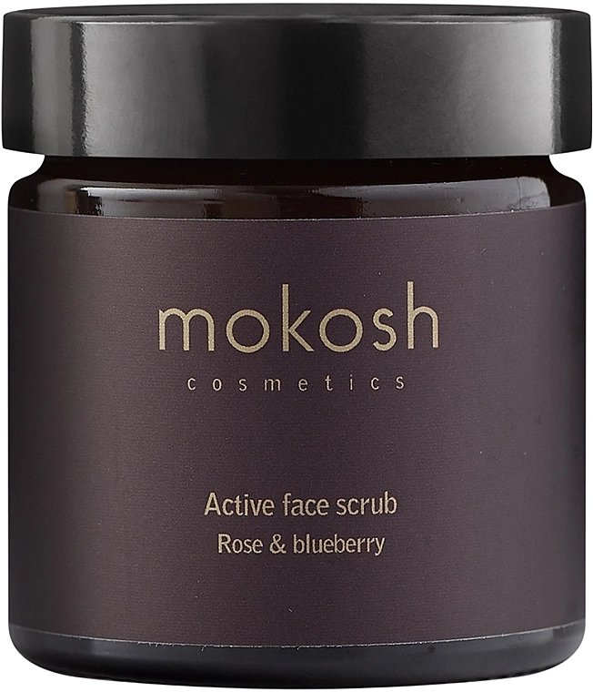 Mokosh Cosmetics Активний пілінг для обличчя "Троянда з ягодою" Mokosh Icon Active Rose & Blueberry Face Scrub - фото N1