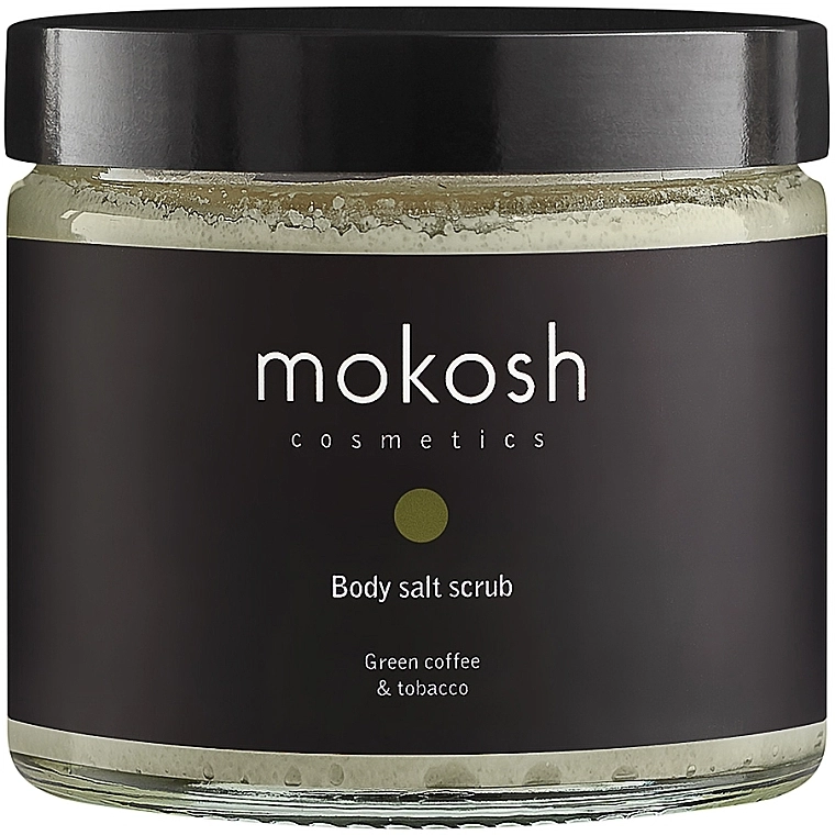 Mokosh Cosmetics Сольовий скраб для тіла "Зелена кава і тютюн" Mokosh Salt Body Scrub Green Coffee With Snuff - фото N1