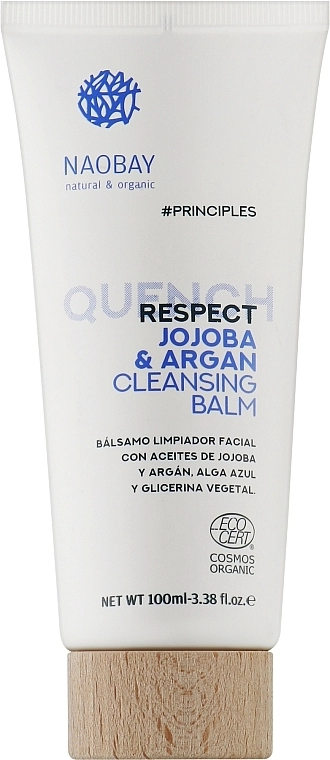 Naobay Бальзам для вмивання обличчя Principles Respect Jojoba & Argan Cleansing Balm - фото N1