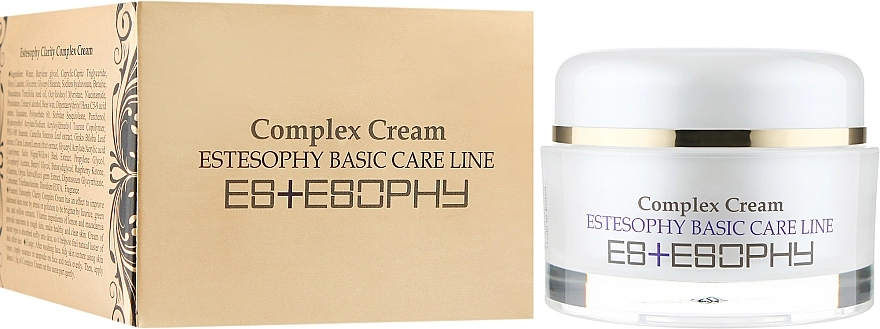 Estesophy Антивозрастной крем для лица Basic Care Line Clarity Complex Cream - фото N2