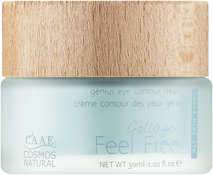 Feel Free Крем для контуру очей з колагеном Collagen Genius Eye Contour Cream - фото N1