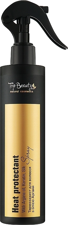 Спрей-термозащита для волос с аргановым маслом - Top Beauty Heat Protectant Sprey, 250 мл - фото N2