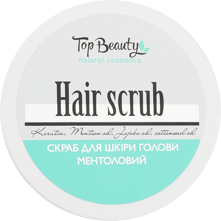 Скраб для шкіри голови ментоловий - Top Beauty Hair Scrub, 250 мл - фото N1
