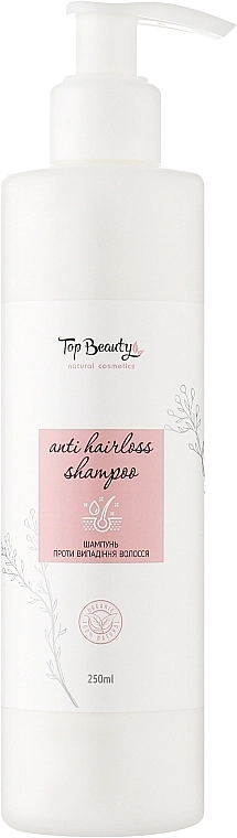 Шампунь проти випадіння волосся - Top Beauty Anti Hairloss Shampoo, 250 мл - фото N1