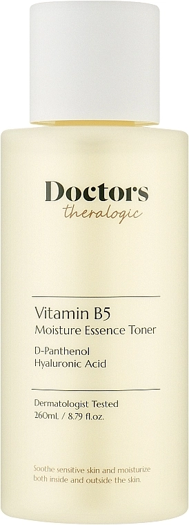 Doctors Зволожувальний тонер-есенція з Д-пантенолом Vitamin B5 Moisture Essence Toner - фото N1