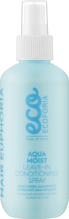 Ecoforia Спрей для волосся Hair Euphoria Aqua Moist Leave-In Spray - фото N1