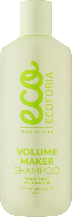 Ecoforia Шампунь для объема волос Hair Euphoria Volume Maker Shampoo - фото N1