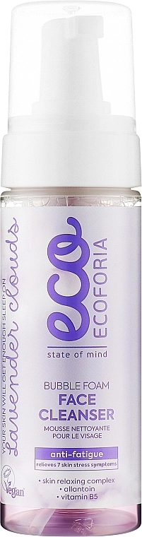 Ecoforia Піна для вмивання Lavender Clouds Bubble Foam - фото N1