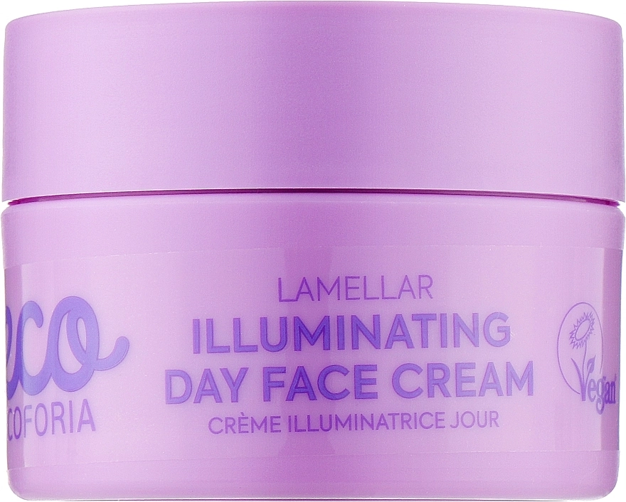 Ecoforia Денний крем для обличчя Lavender Clouds Lamellar Illuminating Day Face Cream - фото N1