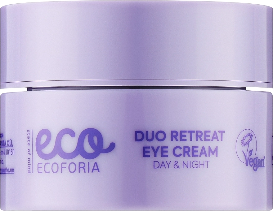 Ecoforia Крем для шкіри навколо очей Lavender Clouds Duo Retreat Eye Cream - фото N1