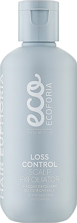 Ecoforia Скраб для шкіри голови проти випадіння волосся Hair Euphoria Loss Control Scalp Expholiator - фото N1