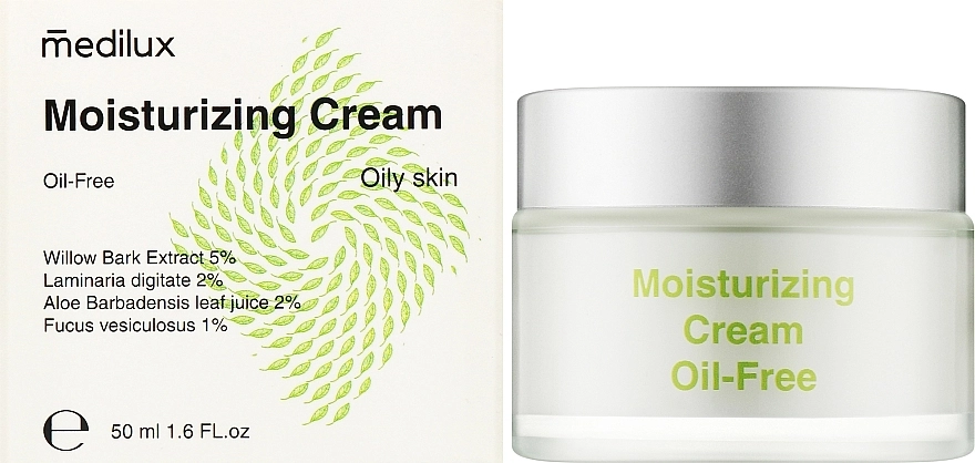 Medilux Увлажняющий крем для жирной кожи Moisturizing Cream - фото N2