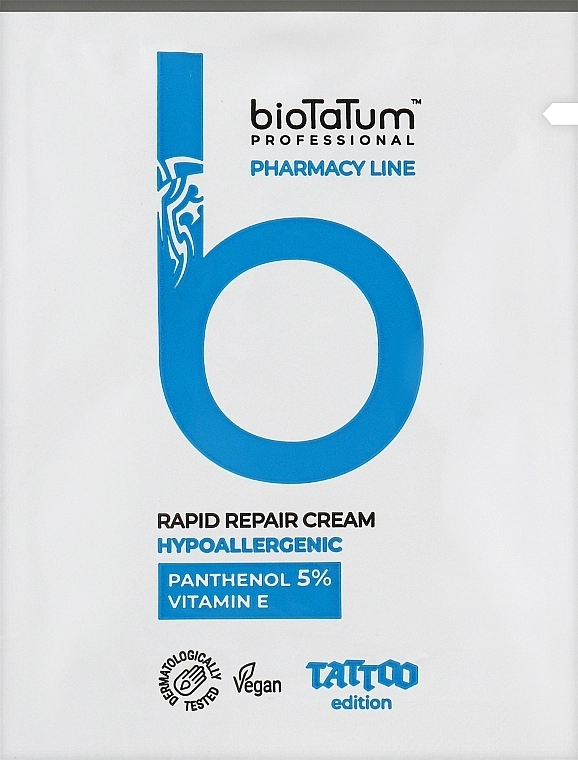 BioTaTum Professional Швидкодіючий відновлюючий крем Pharmacy Line Rapid Repair Cream - фото N2
