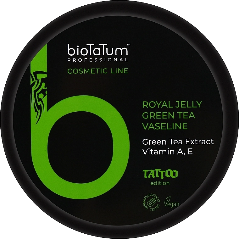 BioTaTum Professional Вазелін "Роял Джелі. Зелений чай" Royal Jelly Green Tea Vaseline - фото N1