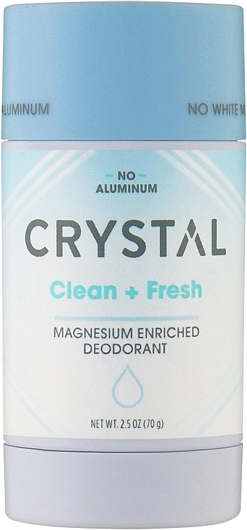 Crystal Минеральный дезодорант-стик Body No Aluminum Clean + Fresh - фото N1