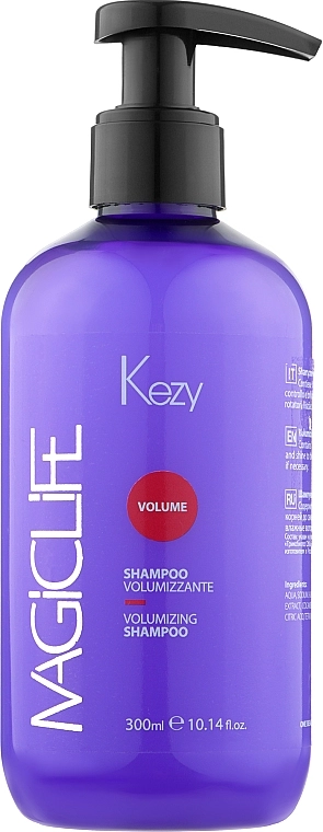 Kezy Шампунь для об'єму волосся Magic Life Volumizing Shampoo - фото N1