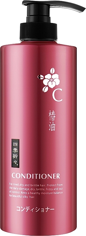 Kumano Cosmetics Регенерирующий кондиционер для волос Tsubaki Red Camellia Oil Conditioner - фото N1