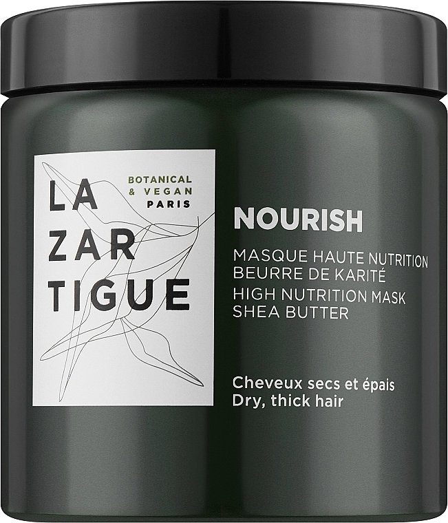 Lazartigue Питательная маска для волос Nourish High Nutrition Mask, 250ml - фото N1