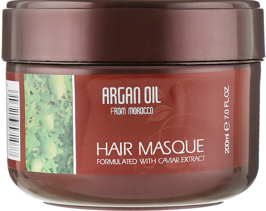 Clever Hair Cosmetics Маска для волосся, з екстрактом ікри Morocco Argan Oil Mask - фото N1