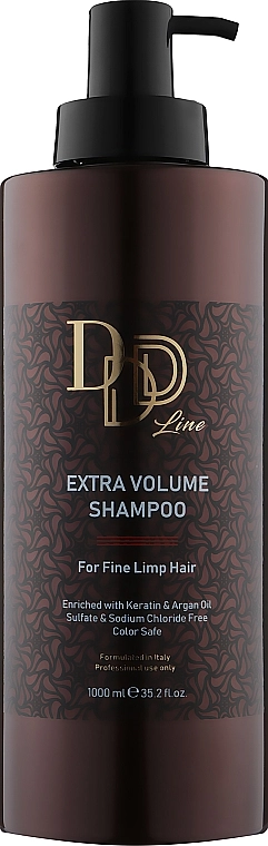 Clever Hair Cosmetics Шампунь для надання об'єму тонкому волоссю Bingo Hair Cosmetic 3D Line Extra Volume Shampoo - фото N1