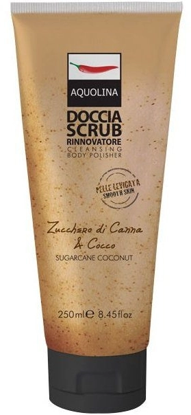 Aquolina Відлущуючий гель для душу Shower Gels Scrubs Classic Sugar Cane And Coconut - фото N3