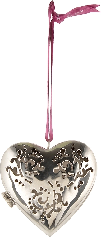 Collines de Provence Ароматизатор у формі великого серця "Шовкова пір'їнка" Heart Pomander Silk Fea - фото N1
