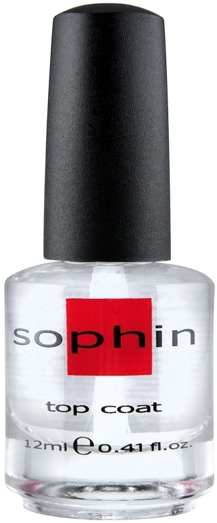 Sophin Верхнее покрытие для маникюра Top Coat - фото N2