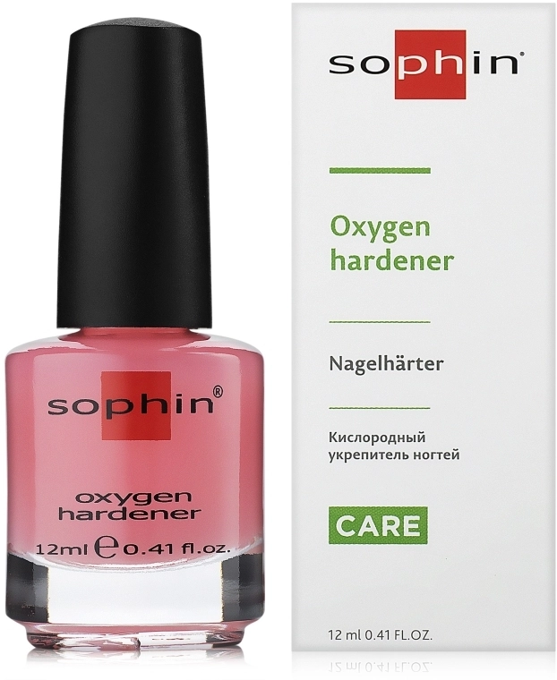 Sophin Кислородный укрепитель для ногтей Oxygen Hardener - фото N1