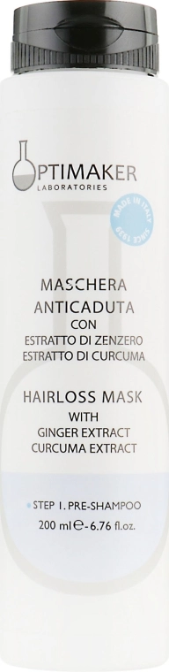 Optima Маска от выпадения волос Maschera Anticaduta - фото N1