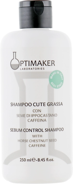 Optima Шампунь для жирного волосся Shampoo Grassi - фото N1