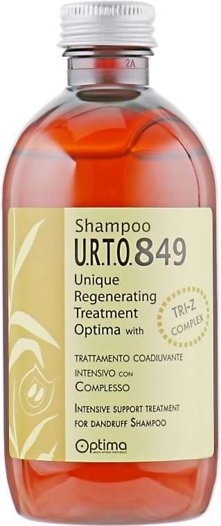 Optima Лікувальний шампунь для волосся, від лупи URTO 849 Shampoo - фото N2