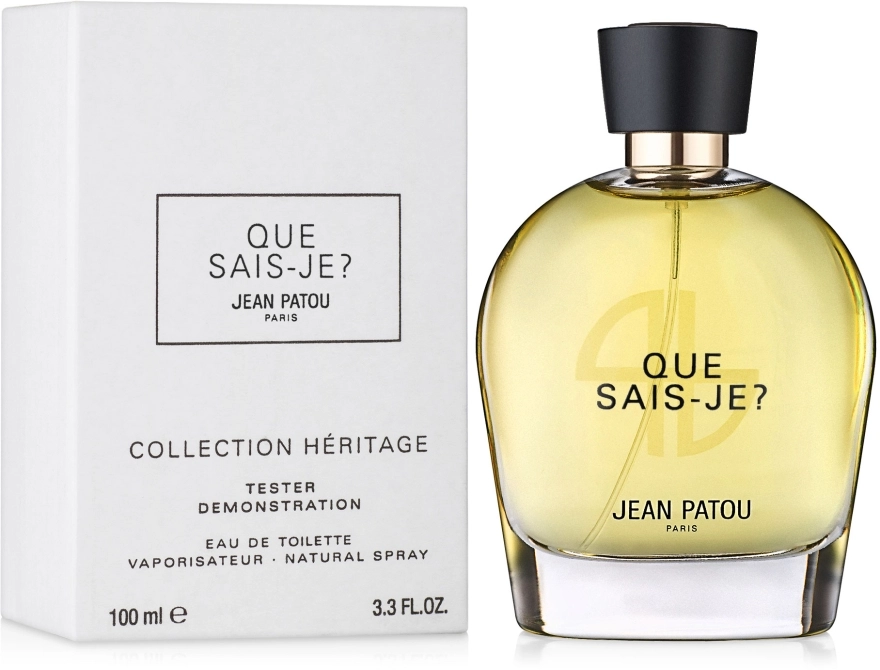 Jean Patou Collection Heritage Que Sais-Je? Парфумована вода (тестер) - фото N2