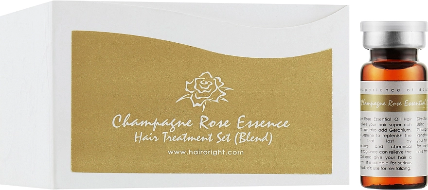 O'right Органічна олія для блондованого волосся "Золота троянда" Golden Rose Oil (міні) - фото N3